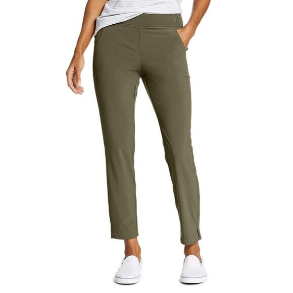 Eddie Bauer Womens Large Departure Ankle Travel Pant - Picture 1 of 14